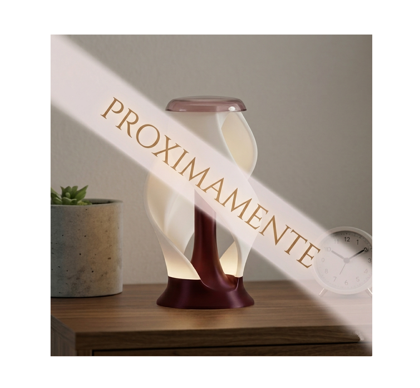 Lámpara Etéra Inspirada en el otoño